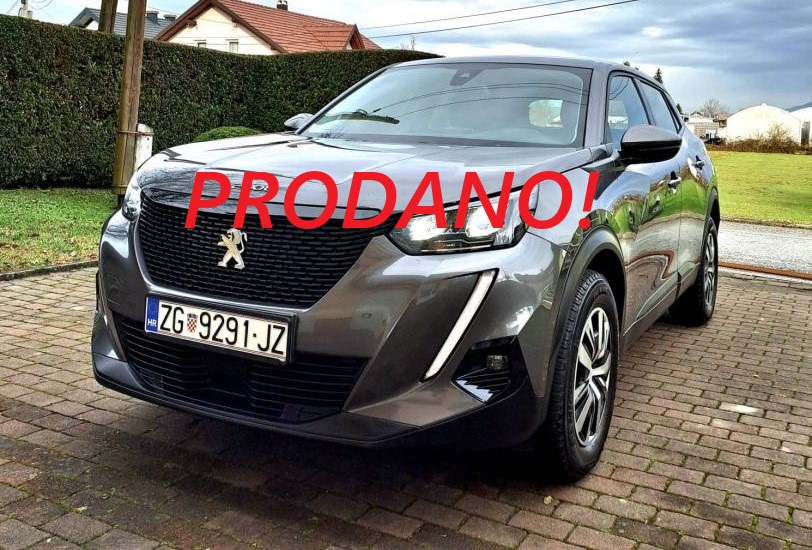 Peugeot 2008 1,5 Hdi, 2021.g., Automatik, (EAT8), LED, REG. do 23.11.2025. 16.990,00 Eur
